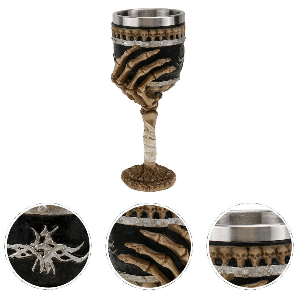 Skeleton Wine Goblet