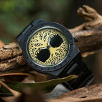 Tree Of Life Wooden Watch