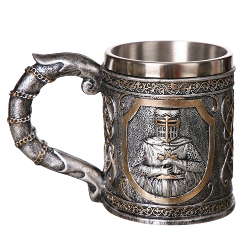 Medieval Crusader Knight Mug