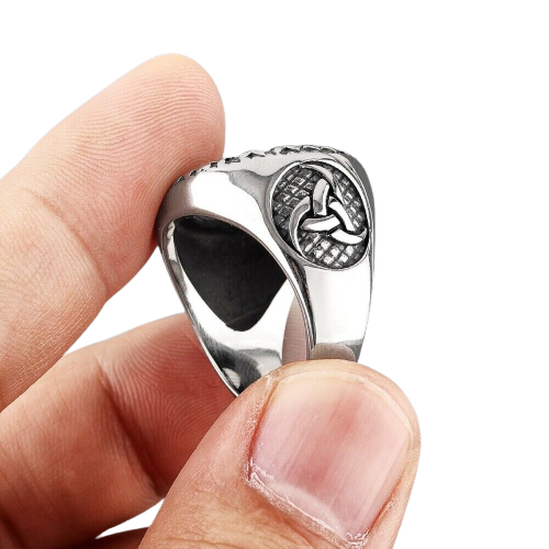 Triskelion Rune Ring