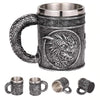 COOL DRAGON HEAD VIKING MUG