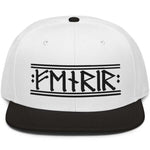 (Fenrir Old Futhark) Viking Snapback Cap