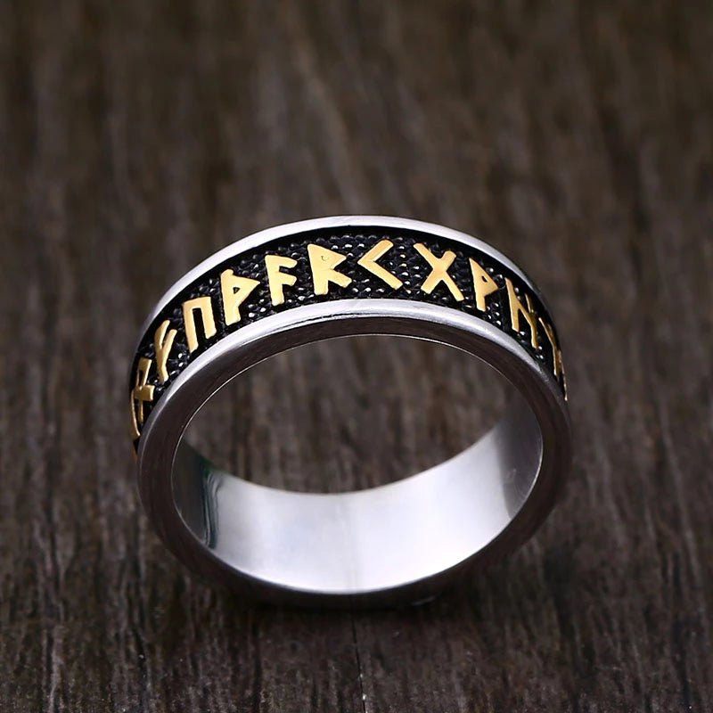 Viking Protective Runes Ring