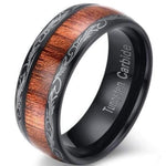 Wood Ring - Viking Style