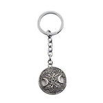 Tree of Life Keychain - Silver - keychain