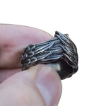 Raven Wings Viking Ring