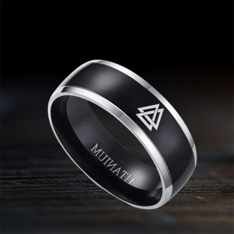 Valknut Symbol Ring