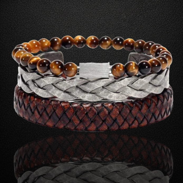 Midgard (Viking Leather Bracelet)