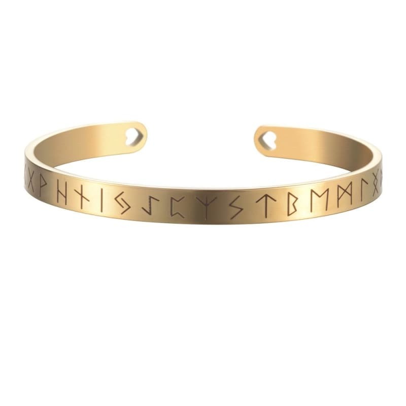 VIKING ARM RING - VALHALLA - 6mm gold - 200000146