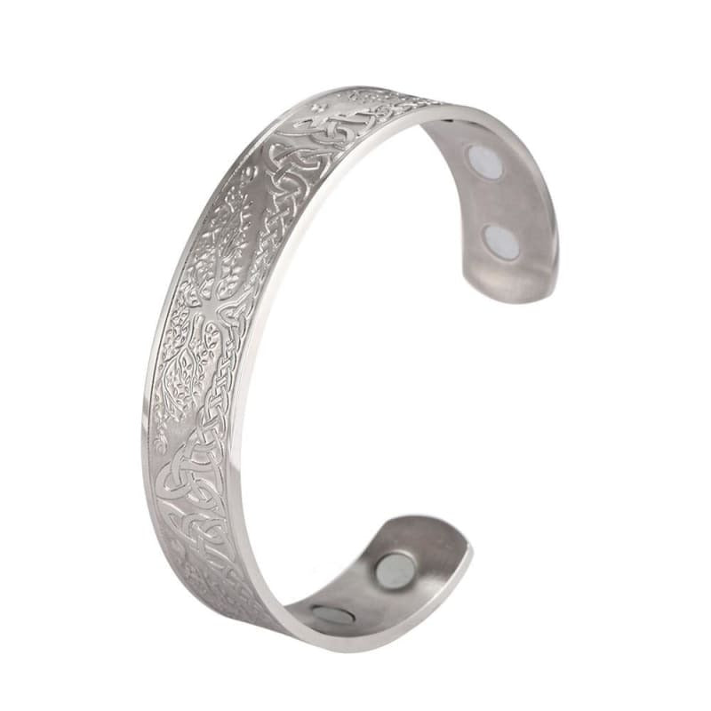 VIKING ARM RING - YGGDRASIL - Stainless Steel 1 / Worldwide - 200000146