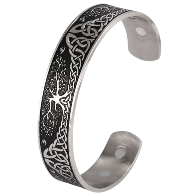 VIKING ARM RING - YGGDRASIL - Stainless Steel 2 / Worldwide - 200000146