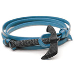 VIKING AXE BRACELET - Sky Blue - viking bracelet