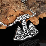 Viking Battle Axe Necklace