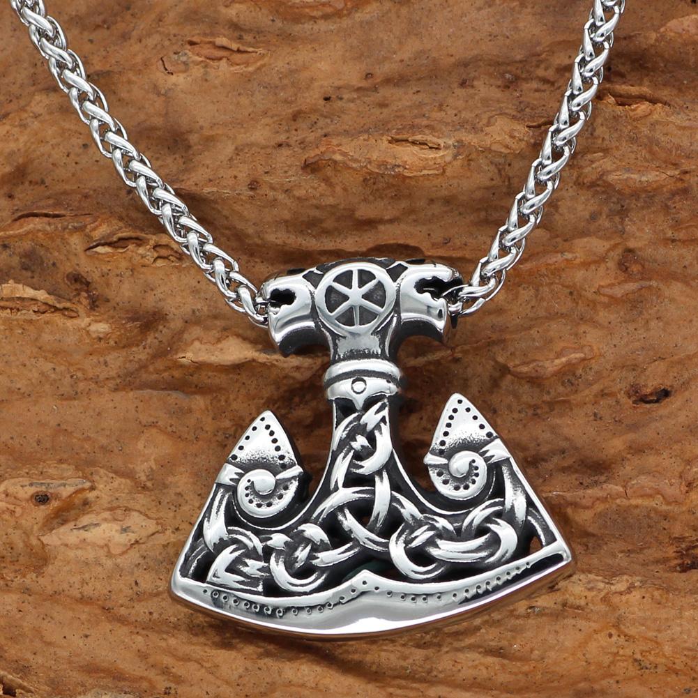 Viking Battle Axe Necklace