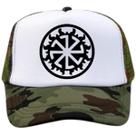 Norse Wheel Symbol (Viking Cap)