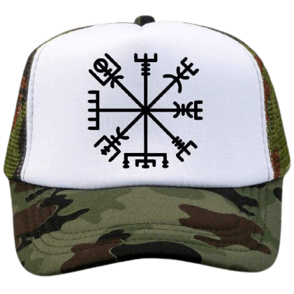 Vegvisir Symbol (Viking Cap)