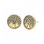 VIKING EARRINGS - TREE OF LIFE - Antique Bronze Plated - 200000171