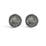 VIKING EARRINGS - VEGVISIR - Vegvisir / Silver - viking earrings