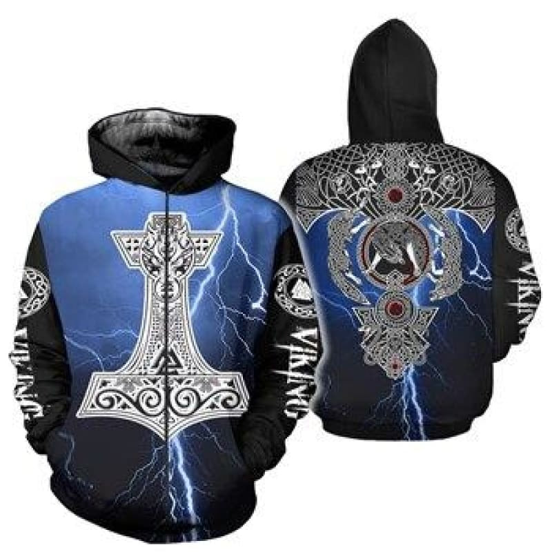 VIKING HOODIE - Lyfjaberg - ZIPPER / XXXS - 200000344