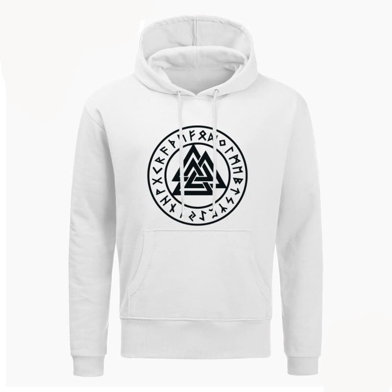 VIKING HOODIE - SYMBOLS PRINT THOR - 200000344