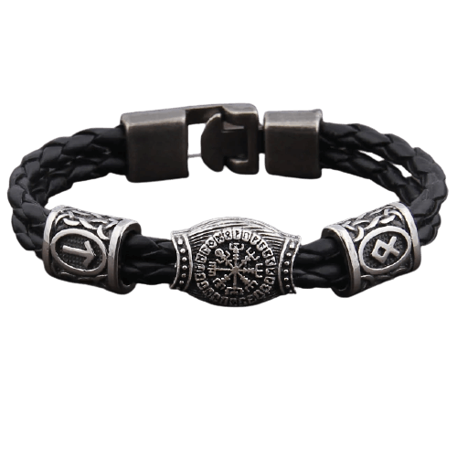 viking-leather-bracelet