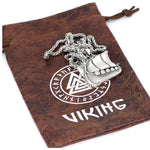 VIKING NECKLACE - DRAKKAR - viking necklace