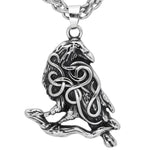 VIKING NECKLACE - RAVEN - viking necklace