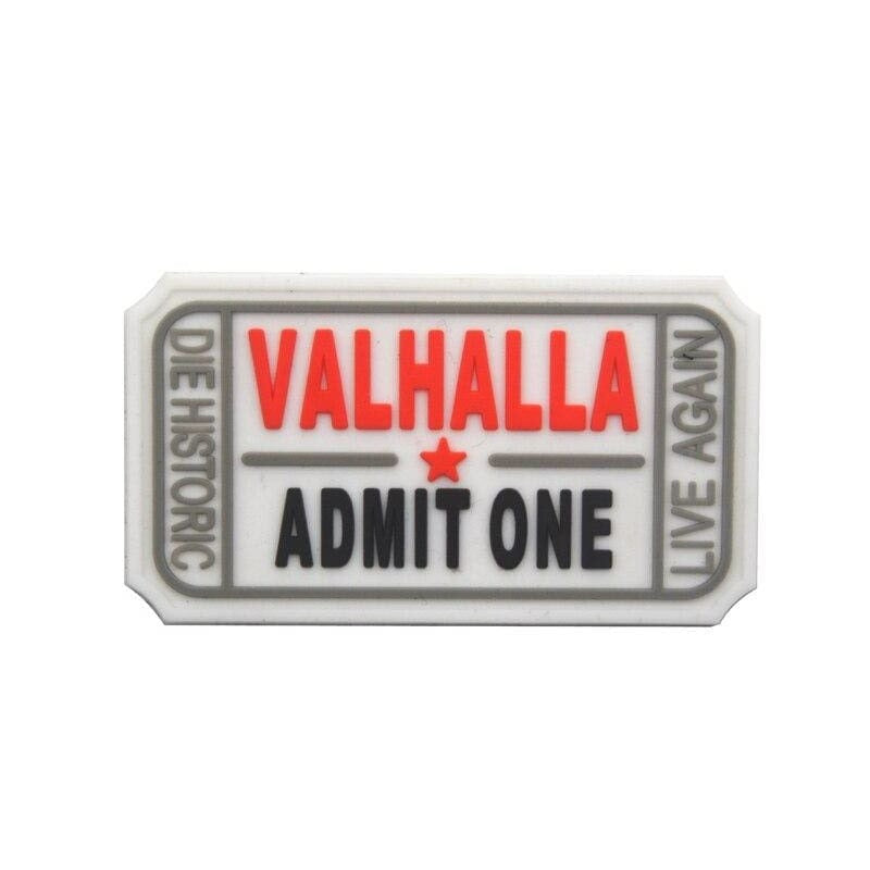 VIKING PATCH -ADMIT ONE VALHALLA