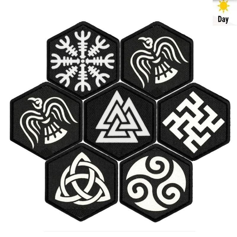 VIKING PATCH - NORSE SYMBOLS - 100005735