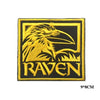 VIKING PATCH - ODIN RAVEN - Gold Size 9 x 8 cm - 100005735