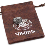 Viking Runes Wolf Ring