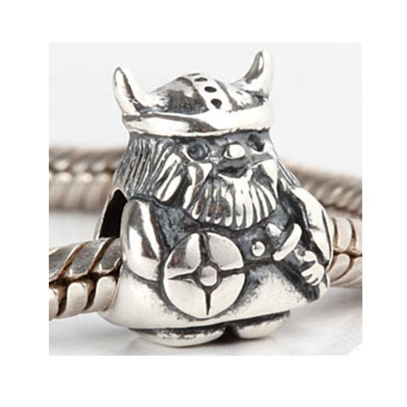 Viking Silver Bead -Skall - 200000142