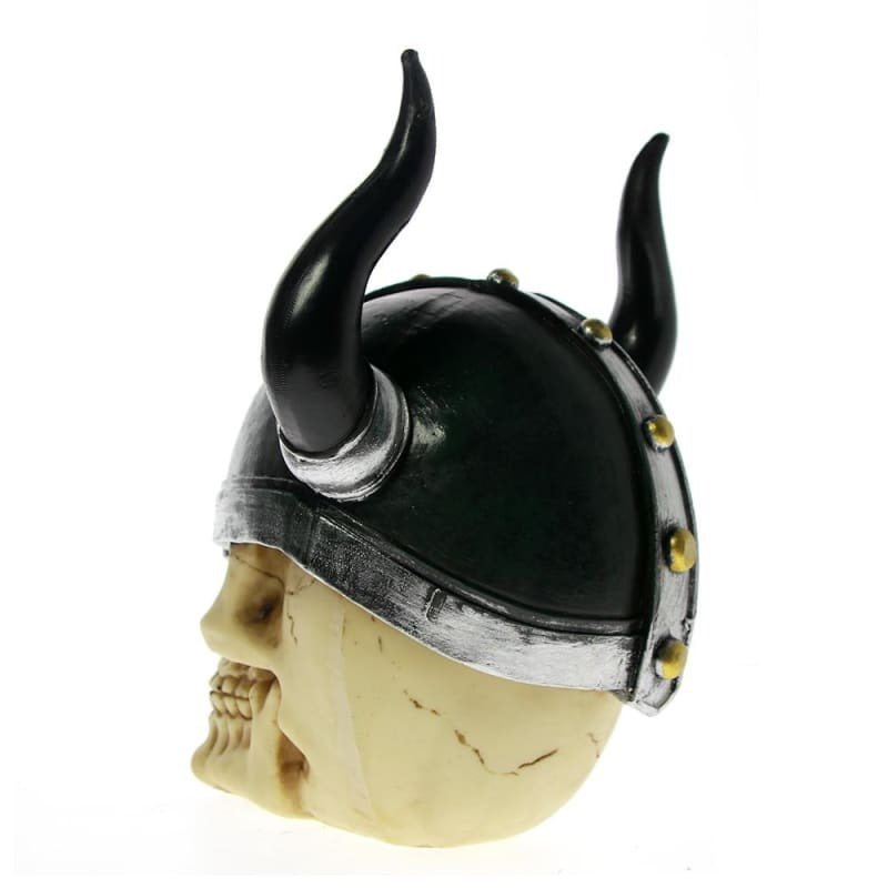 VIKING SKULL HEAD STATUE - 200044142