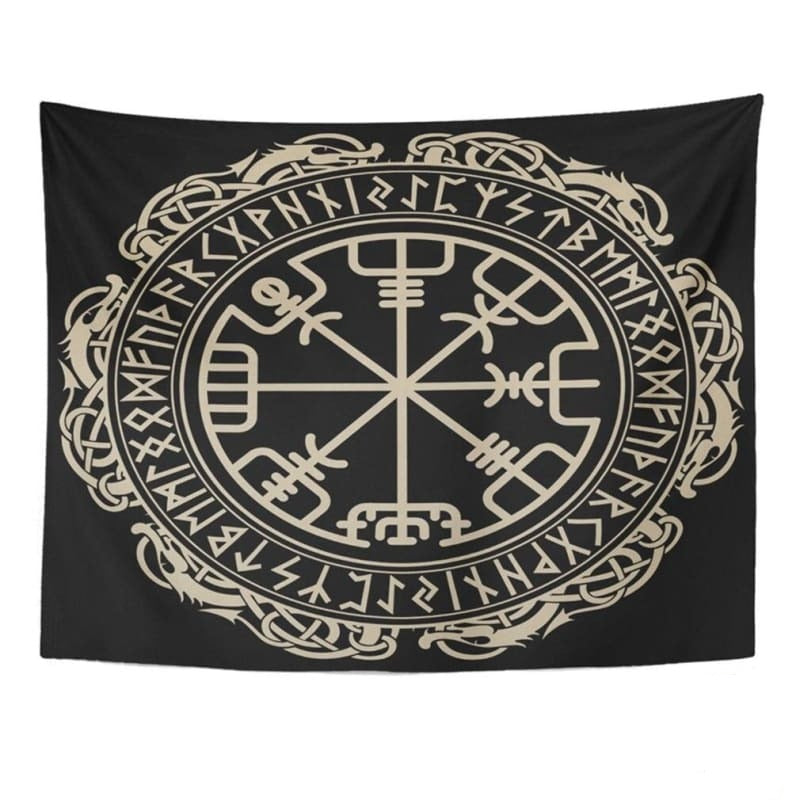 VIKING TAPESTRY - VEGVISIR - 40512