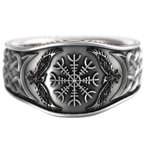 Viking Vegvisir Ring
