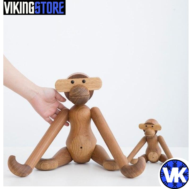 VIKING WOODEN STATUE - 200044142
