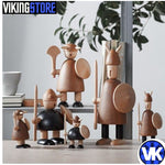 VIKING WOODEN STATUE - 200044142