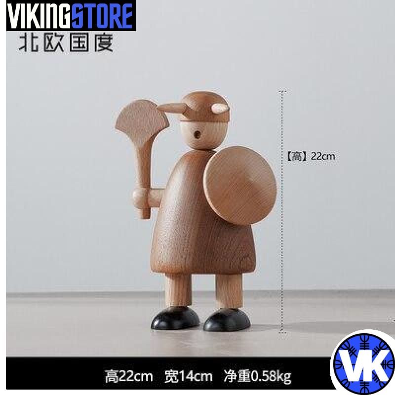 VIKING WOODEN STATUE - D - 200044142