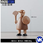 VIKING WOODEN STATUE - D - 200044142