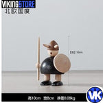 VIKING WOODEN STATUE - E - 200044142