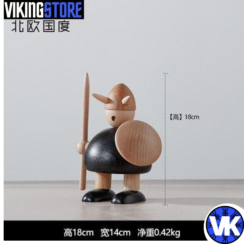 VIKING WOODEN STATUE - F - 200044142
