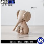VIKING WOODEN STATUE - J - 200044142