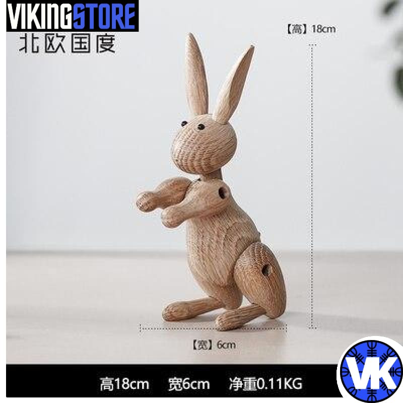 VIKING WOODEN STATUE - L - 200044142