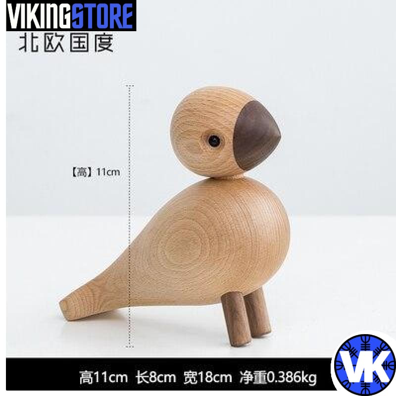 VIKING WOODEN STATUE - S - 200044142