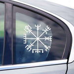 white viking rune stickers