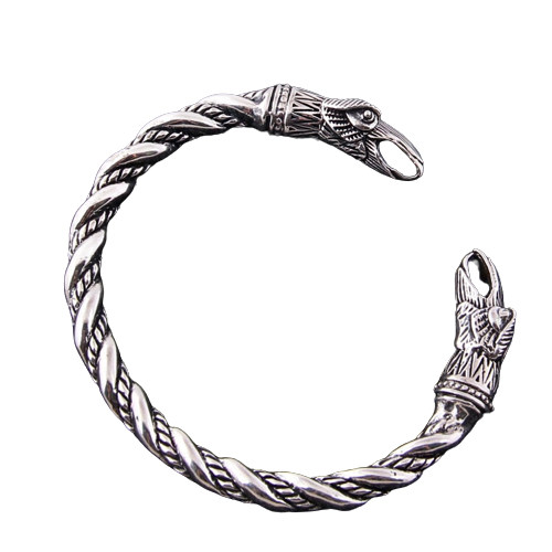 Viking Arm Ring Odin's Ravens