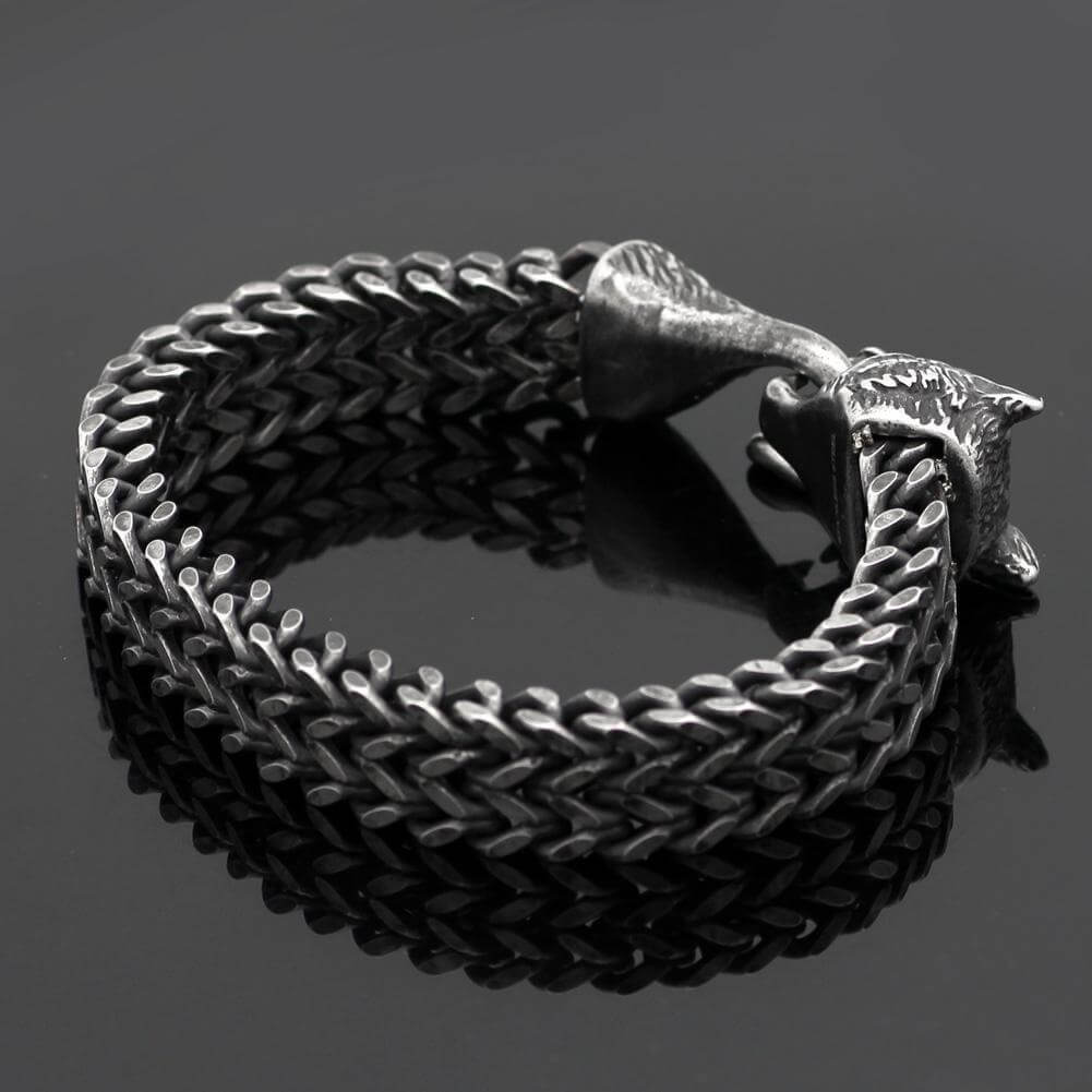 Fenrir Wolf Bracelet