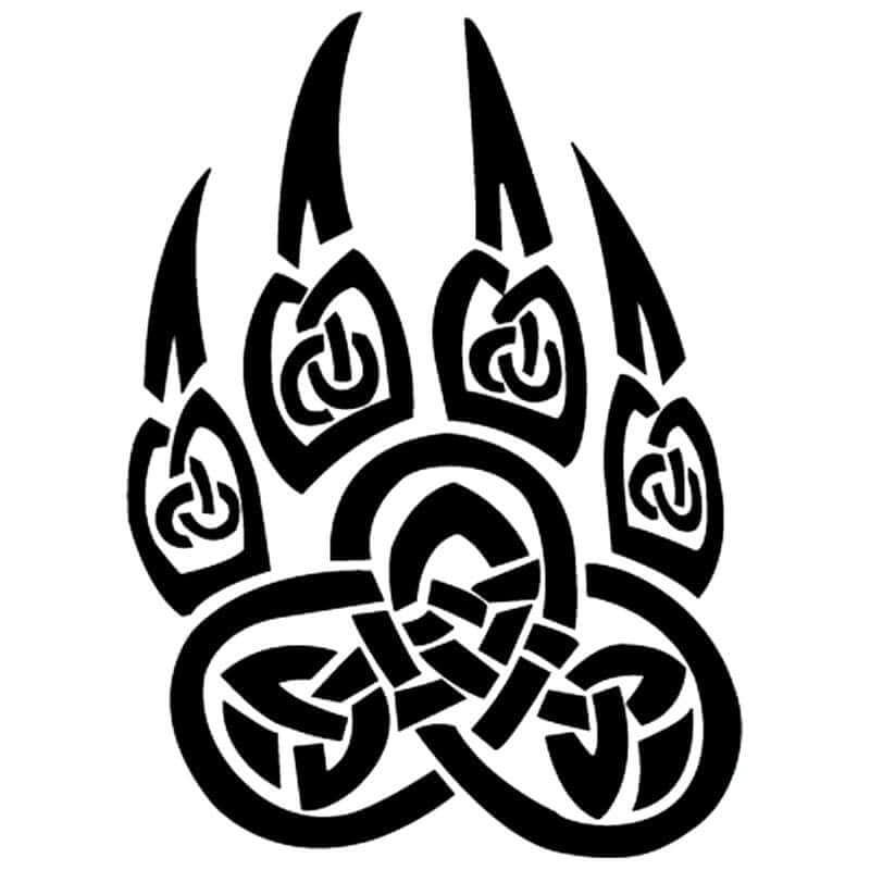 wolf paw logo