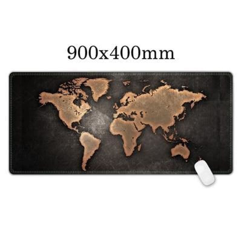 World Map mouse pad - Midgard - Midgard Map - mouse pad