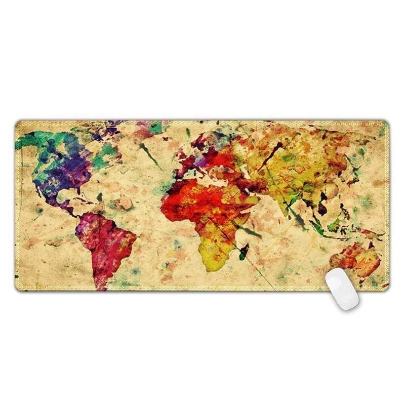 World Map mouse pad - Midgard - mouse pad